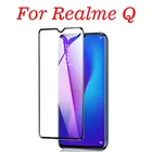 2 шт 3D полный Клей закаленное стекло для OPPO Realme Q полноэкранная крышка Взрывозащищенная защитная пленка для OPPO Realme Q