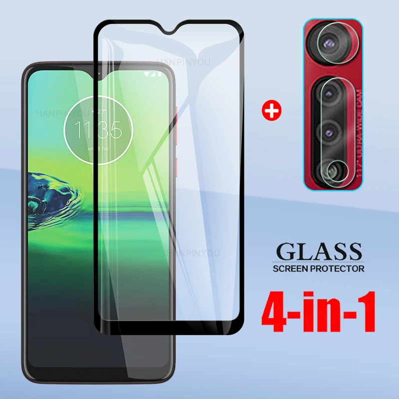 Для Motorola Moto G8 Plus Play G Stylus полное покрытие закаленное стекло для Power Защитное