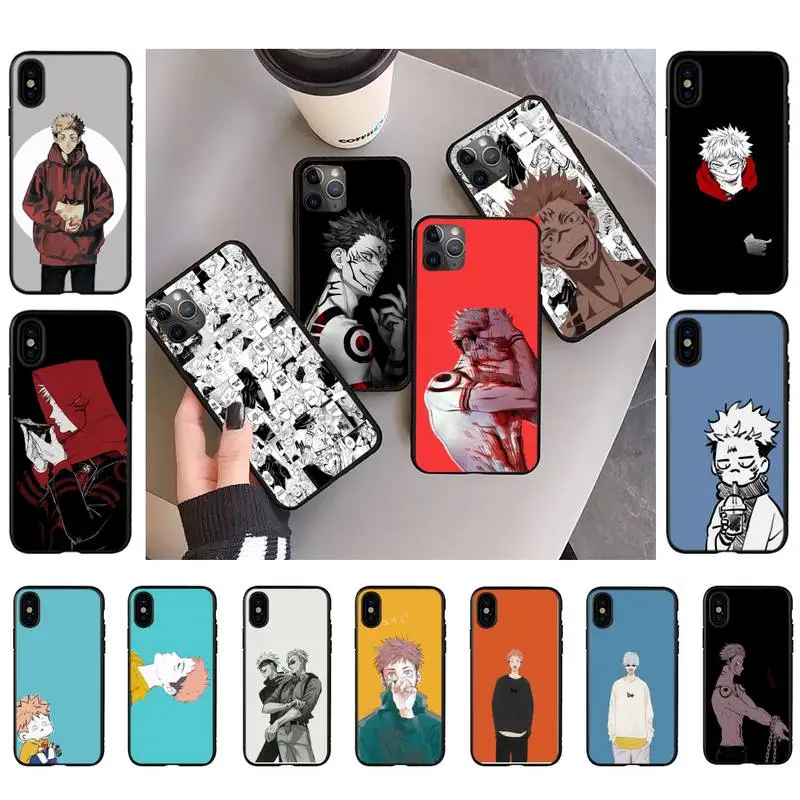 

Jujutsu Kaisen Sukuna Phone Case Fashion Knockproof Case For iphone 13 11 8 7 6S Plus X XS MAX 5S se 2020 11 12pro max xr Coque