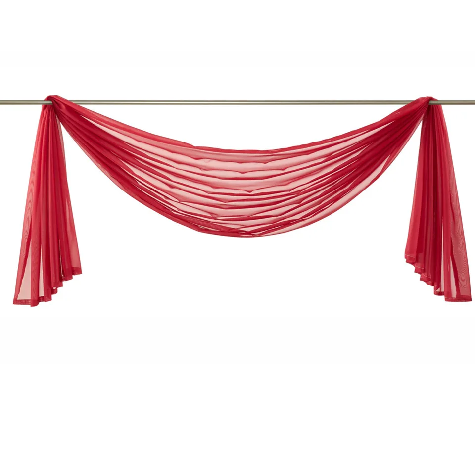 Занавески Valance s прозрачные Оконные для кухни гостиной ламбрекен маркизет