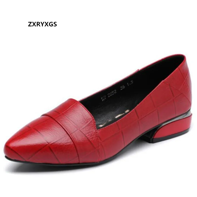 Продвижение 2021 Новинка весны офисные туфли с острым открытым носком женские