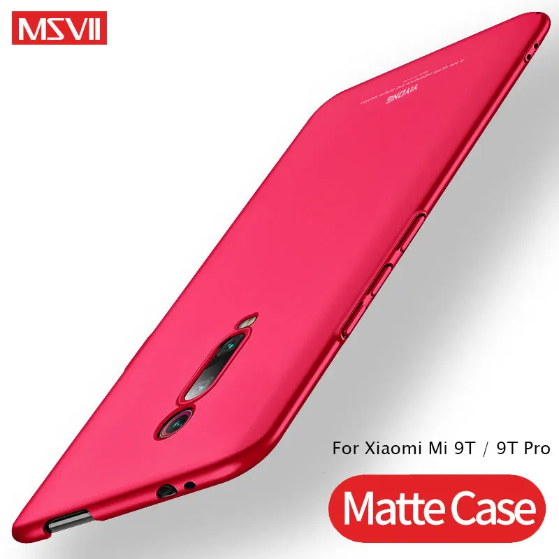 Чехол 9T Pro для Xiaomi Mi тонкая матовая задняя крышка из поликарбоната MSVII Redmi 9T/9T чехол