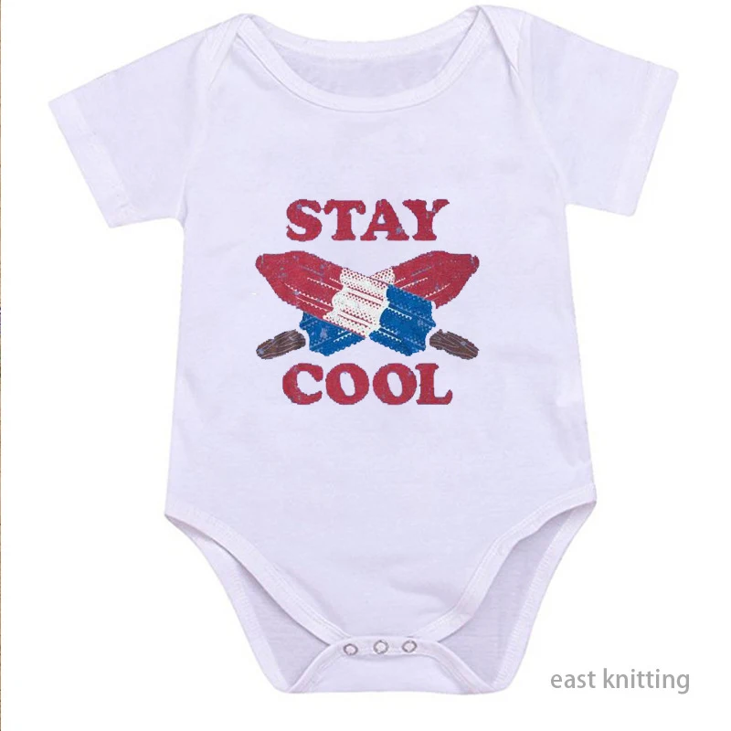

DERMSPE High Quality Boys Girls Round Neck Clothes Cute Cartoon Print Infant Baby Romper Soft Short Sleeve Toddler Jumpsuit
