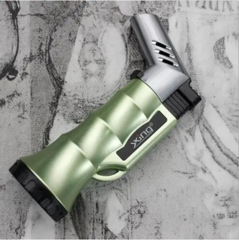 creative windproof butane gas lighter direct jet flame strong fire high temperature spray smoking gift | Дом и сад