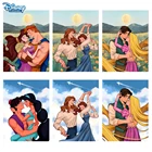Алмазная 5D картина из мультфильма сделай сам Disney, серия принцесс, принц, алмазная вышивка, полностью круглая, изысканное украшение для дома