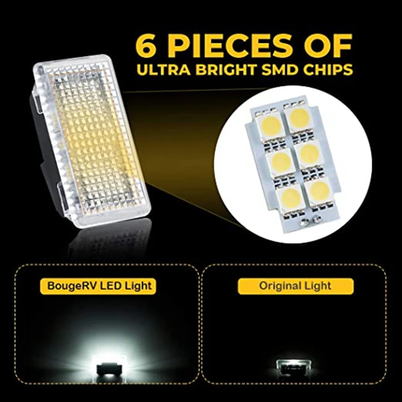 Светодиодный светильник 9 шт. набор ламп для багажника Tesla Model 3 S X ультра яркий