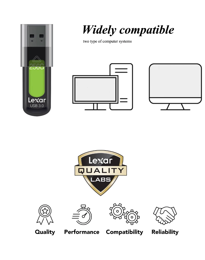 Lexar S57 USB флеш-накопитель USB 3,0 128 ГБ 256 ГБ высокая скорость 150 МБ/с./с Мини U диск JumpDrive 32 Гб 64 Гб Флешка USB карта памяти