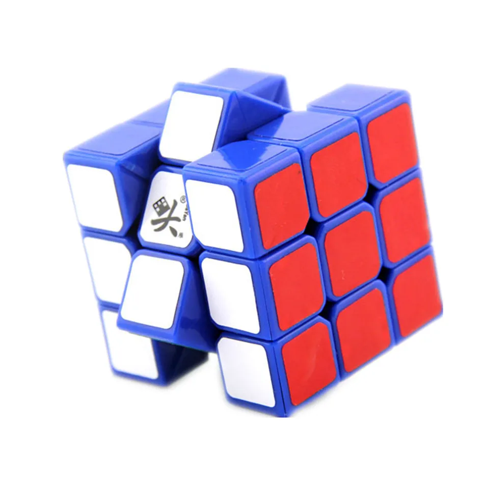 DaYan ZhanChi 42 мм Размер 3x3x3 магический куб 3x3 профессиональный скоростной Куб Желтый
