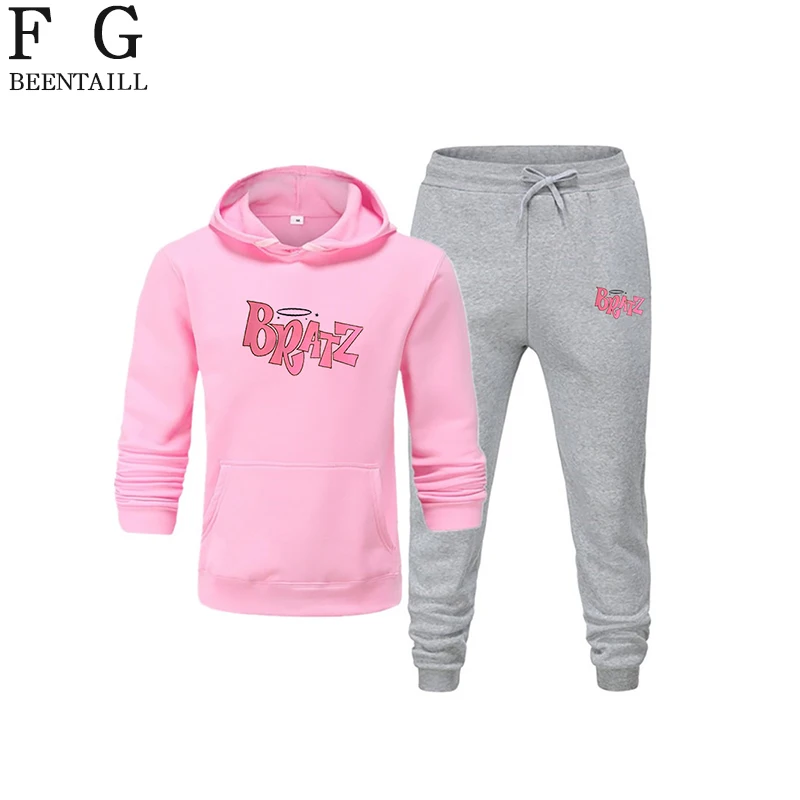 

New fashion men's pullover sweater cotton men's sportswear hoodie two pieces + pants sports shirt autumn and winter track suit