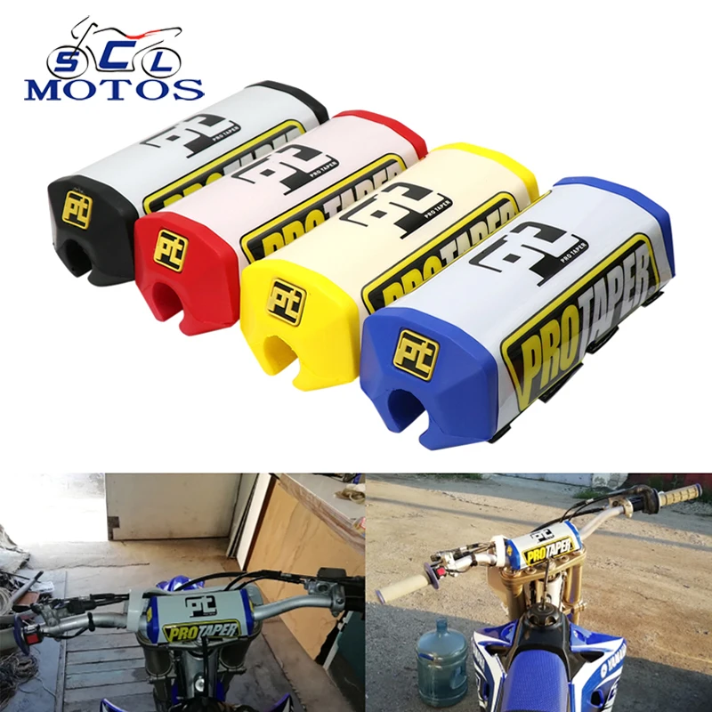 

Sclmotos- 4 Color Pro Taper 1 1/8" Motorcycle Handlebar Fat Bar Pad Slider Grip For CRF RMZ YZF ATV Dirt Pit Bike Enduro SM