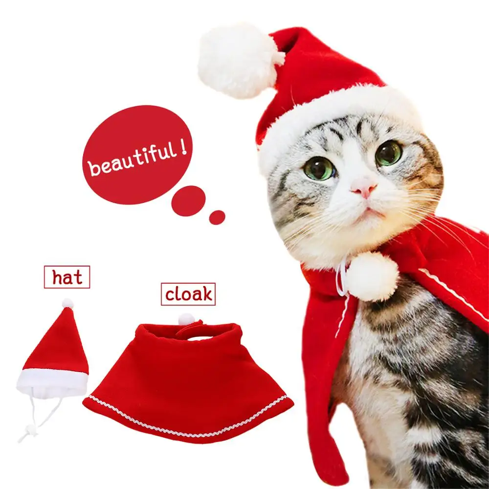 Frigg одежда для кошек и собак Санта-Клаус 2020 рождественские украшения дома
