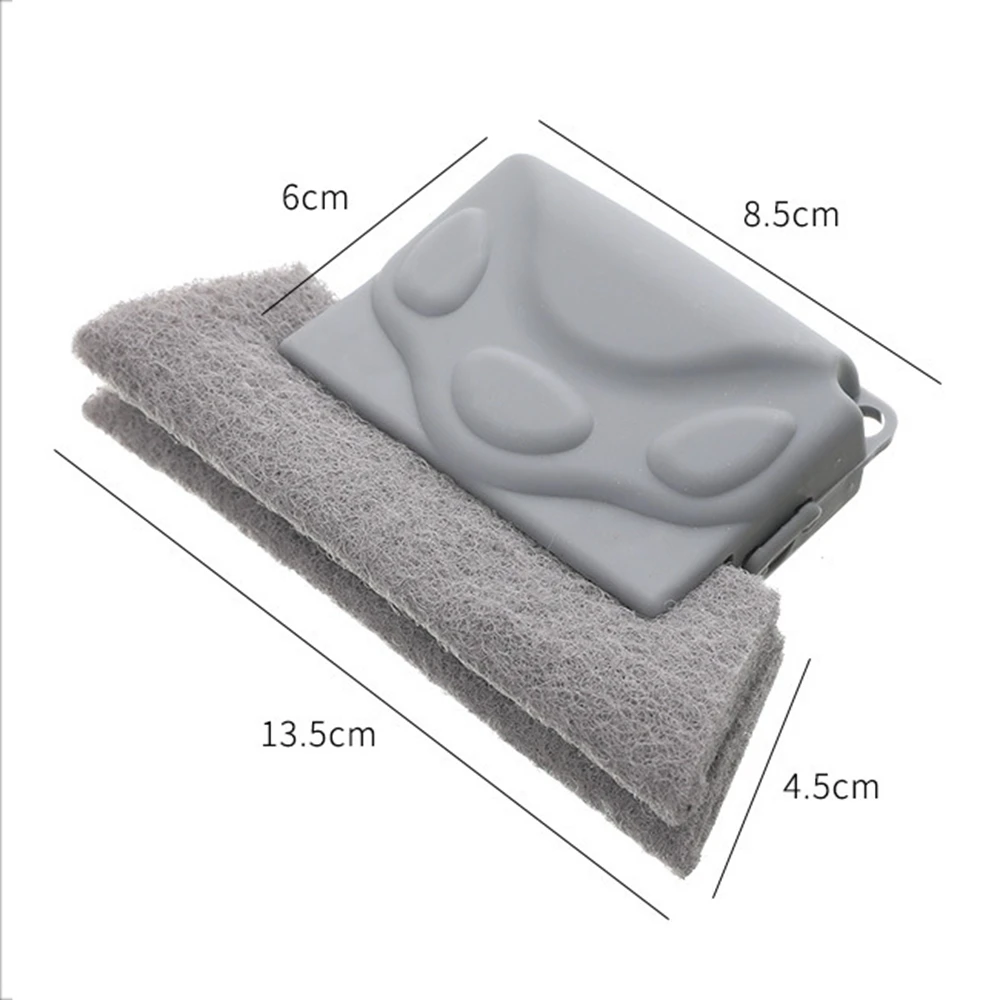 

1PC Creative Groove Cleaning Brush,Quickly Clean All Corners And Gaps Detachable Door Window Track Cleaning Brushes