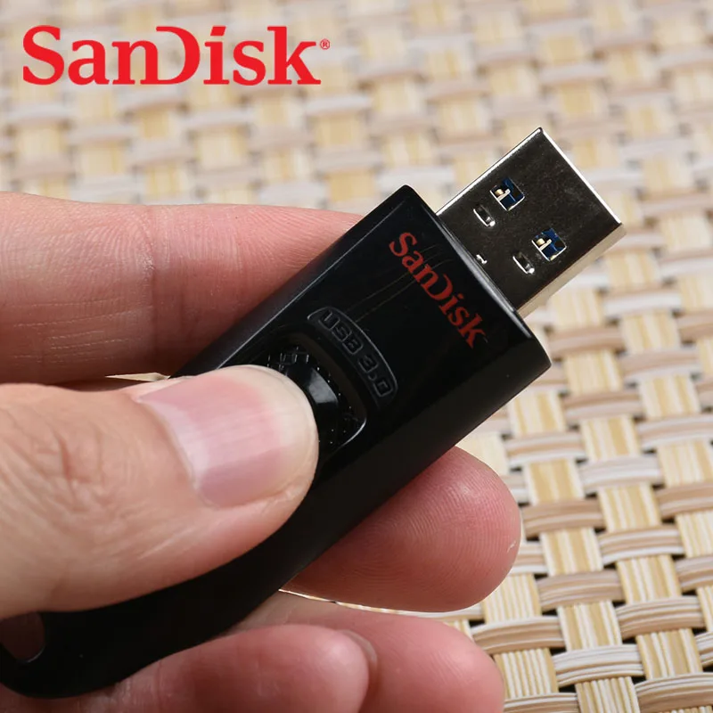 Флеш-Диск SanDisk флеш-накопитель USB 3 0 CZ48 компактная флешка на 256 ГБ 128 64 32 16 карта