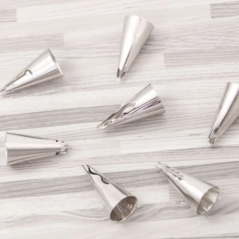 7 шт./компл. Инструменты для торта насадки кондитерских пышных юбок обледенение