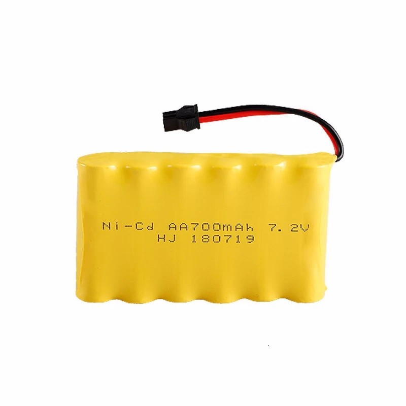 

( M Model ) 7.2v 700mah NiCD Battery For Rc toys Car Tanks Trains Robot Boat Gun Ni-CD AA 700mah 7.2v Rechargeable Battery 5Pcs