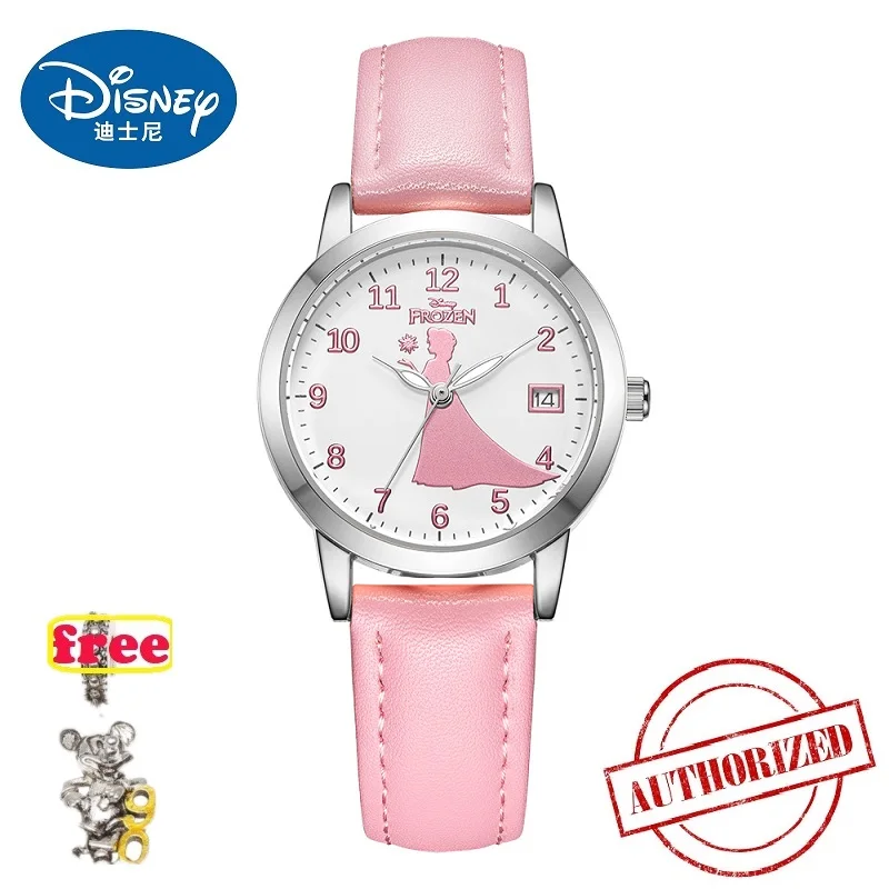 Часы Дисней Роскошные брендовые модные наручные с календарем для девушек