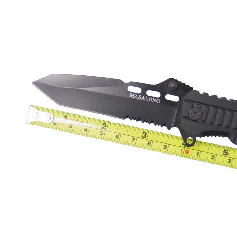 Складной карманный нож MASALONG инструменты для выживания и спасения улицы