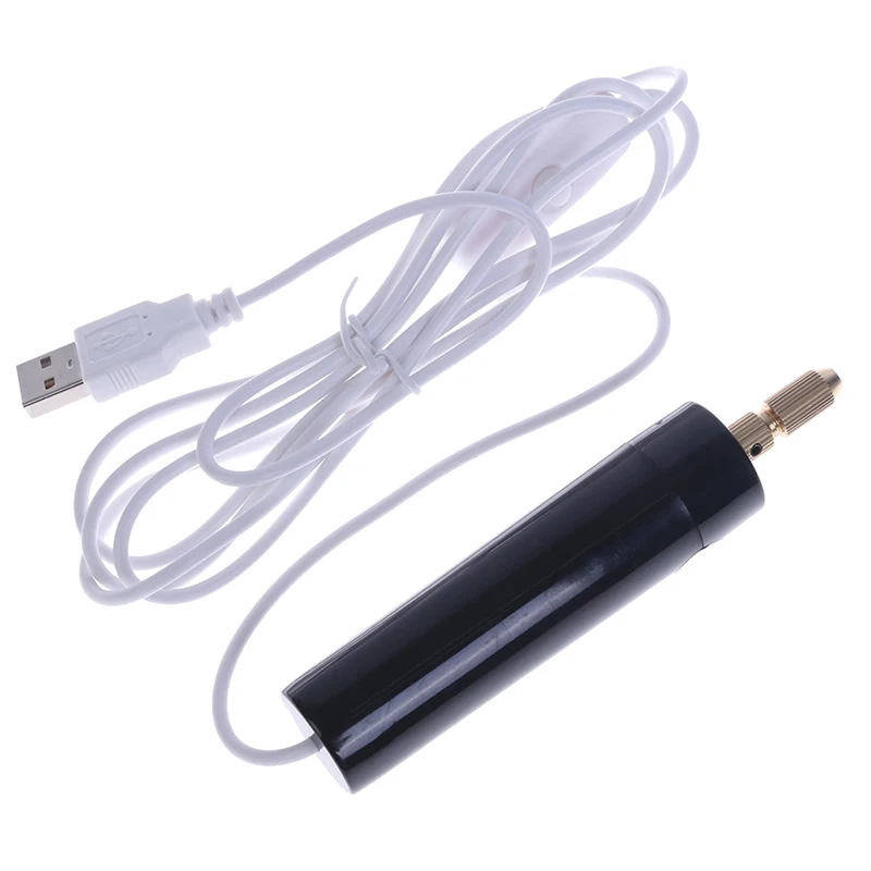 

Jewelry Tools Mini Electric Drill Handheld For Pearl Epoxy Resin Jewelry Making DIY Wood Craft Tools With 5V USB Data Cable