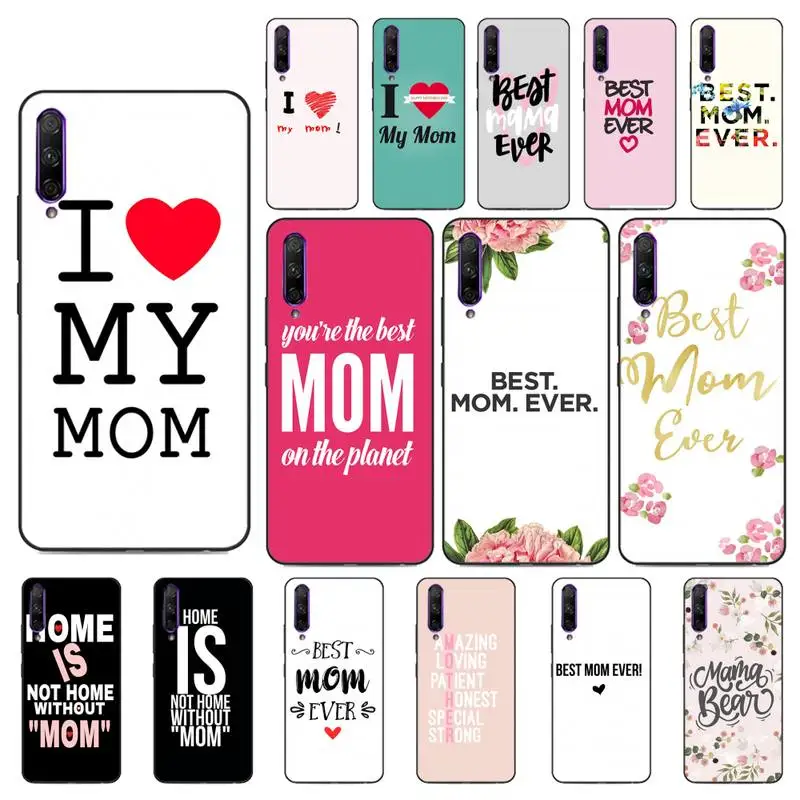Чехол для телефона Yinuoda best mom ever Huawei Y5 II Y6 Y7 Prime Y7Plus Y9 2018 2019|Бамперы| |