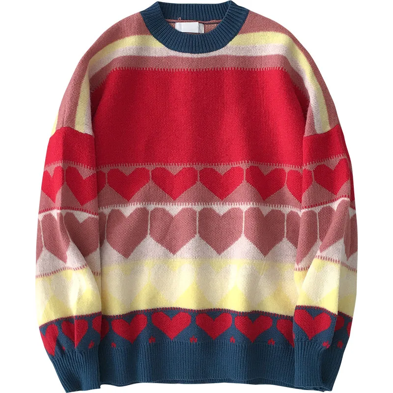 

Sweet Style Knitted Women Sweater And Pullovers O-Neck Long-Sleeved Thicken Warm Female Pulls Outwear Tops