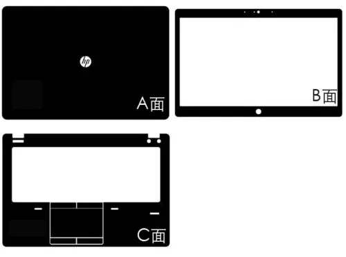 KH Специальная матовая блестящая наклейка для ноутбука защитный чехол HP EliteBook Folio