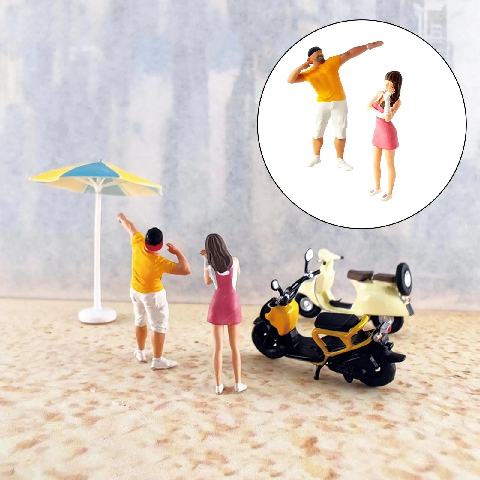 

1:64 миниатюрные сцены, микро-пейзаж, уличная сцена, раскладка, настольная модель персонажа, игрушки, аксессуары «сделай сам», товары для прое...