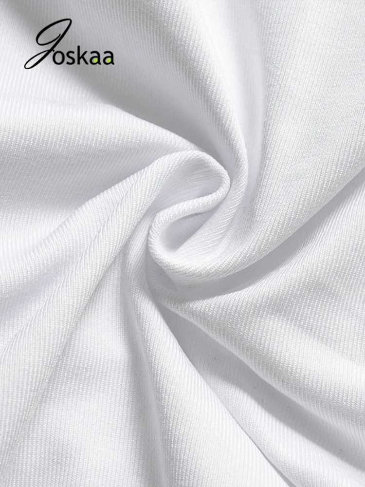 

Joskaa Sexy 2 Piece Set Shorts Suits Solid Chest Wrap High Waist Ruched Shorts Mathing For 2021 Summer Night Club Party Outfitts