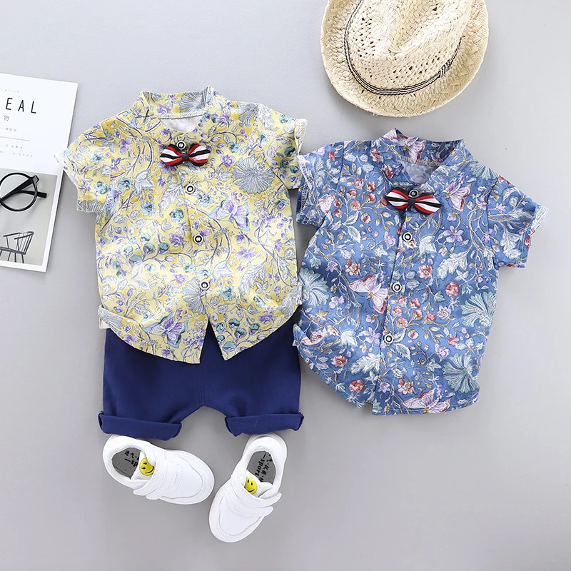 Комплект детской одежды детская одежда для маленьких мальчиков Повседневная