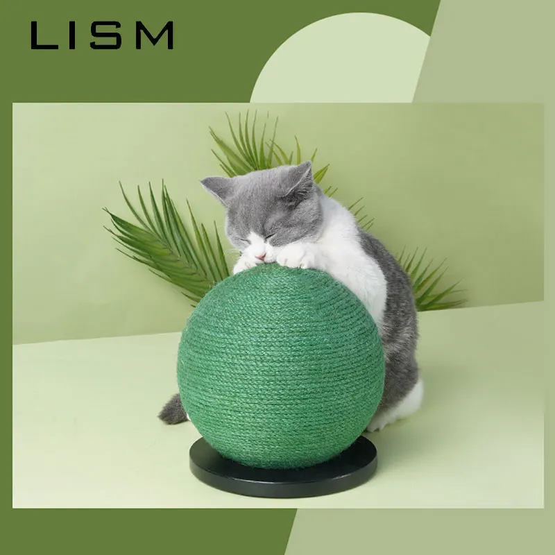 Вращающийся глобус Когтеточка для когтеточки из сизаля когтеток|Мебель и