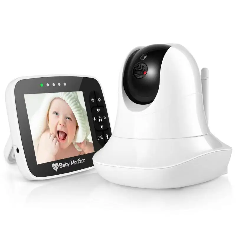 

Wonderful M935 3.5 inch Baby Monitor Infrared Night Vision Wireless Video Color Monitor Lullaby Remote Pan-Tilt-Zoom Talk Back