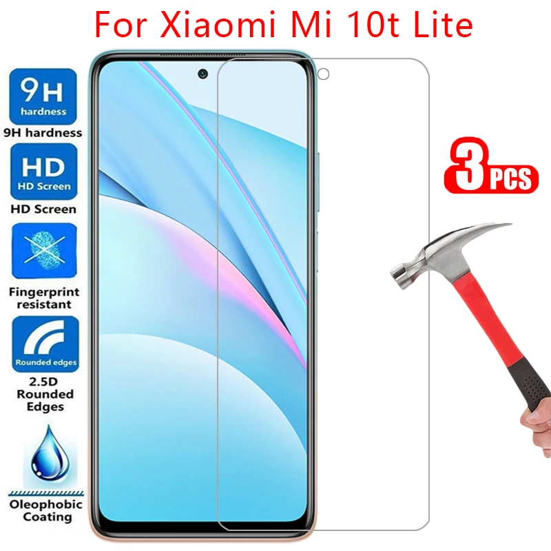 

Защитное закаленное стекло для xiaomi mi 10 t lite, 3 шт.