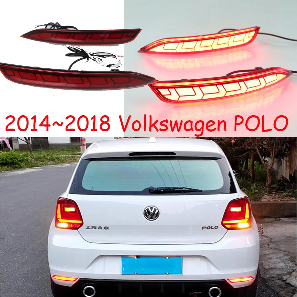 Видео шоу 2014 2015 2016 Polo дневной свет светодиодный sharan Golf7 противотуманная фара passat
