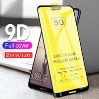 3pcs 9d full cover tempered glass for huawei p30 p10 p20 lite pro protective film p smart plus z 2018 2019 screen protector film