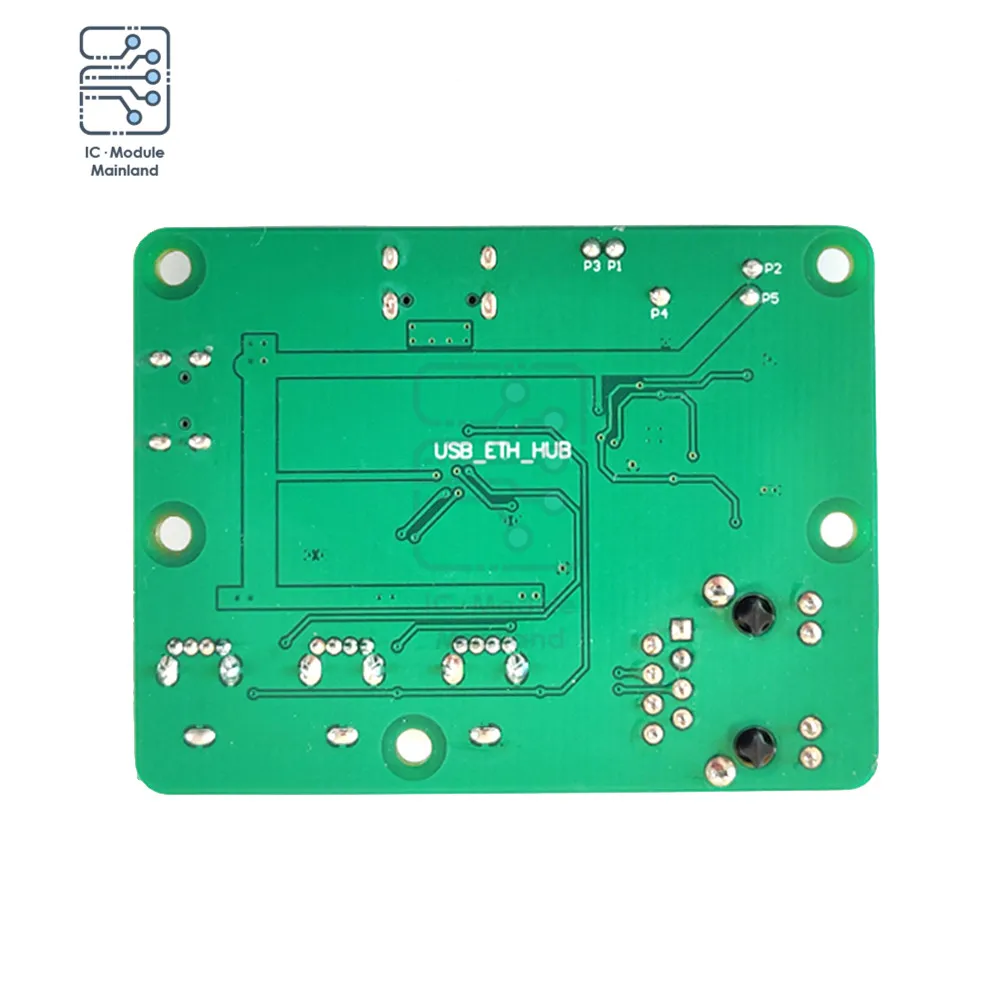 Плата расширения сетевого концентратора для Raspberry Pi Zero плата с USB Type C Ethernet