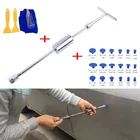 Инструмент для ремонта автомобиля, для удаления вмятин от града T ползунок Молот 18 шт. синий Инструмент для извлечения клея вкладки набор чистящих средств