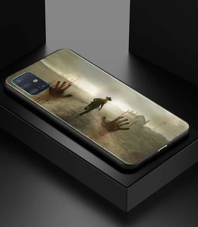

The Walking Dead Soft Phone Case for Samsung Galaxy A51 A71 A21s A31 A41 M30s A11 M51 A42 5G A91 A01 A21 Cover TPU Black Shell