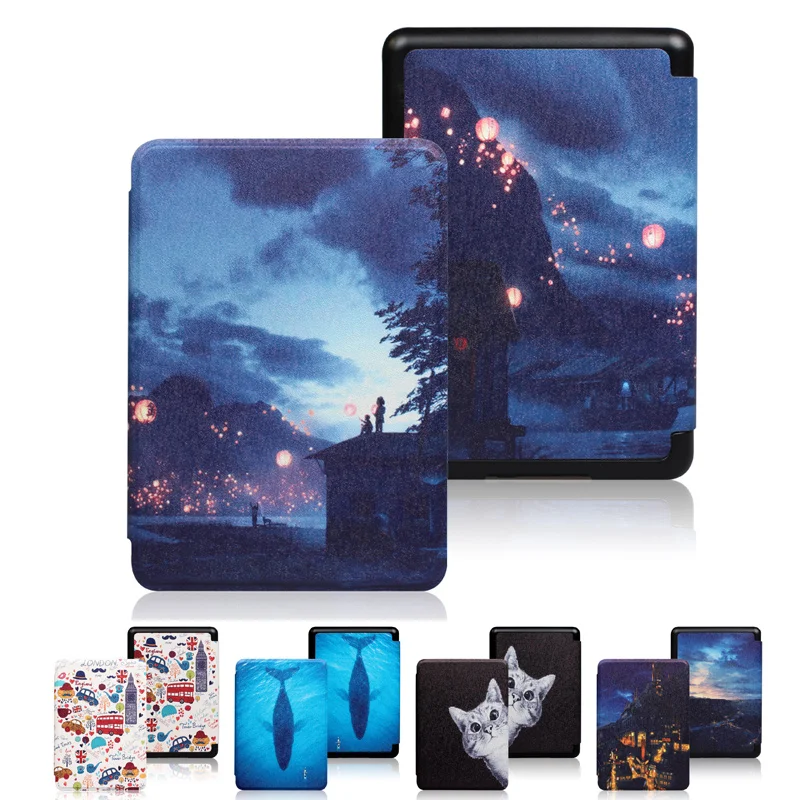 Чехол для Amazon New Kindle 10-го поколения Paperwhite 4 Умный Магнитный чехол Funda для Kindle PU планшет складной чехол-книжка
