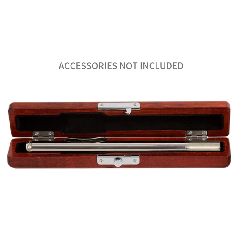 

HK.LADE Walnut Wooden Flute Mouthpiece Case Flute Head Box Flute Accessories,for Storing Flute Head