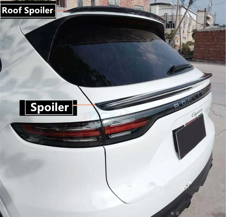 Спойлер из углеродного волокна для Porsche Cayenne 2018 2019 2020 2021 высококачественные