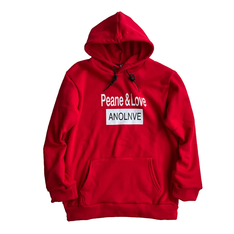 

High Quality Hoodies Wholesale Warm Average Code Men Women Pullover Custom Logo Printing Random Pattern Hoodies