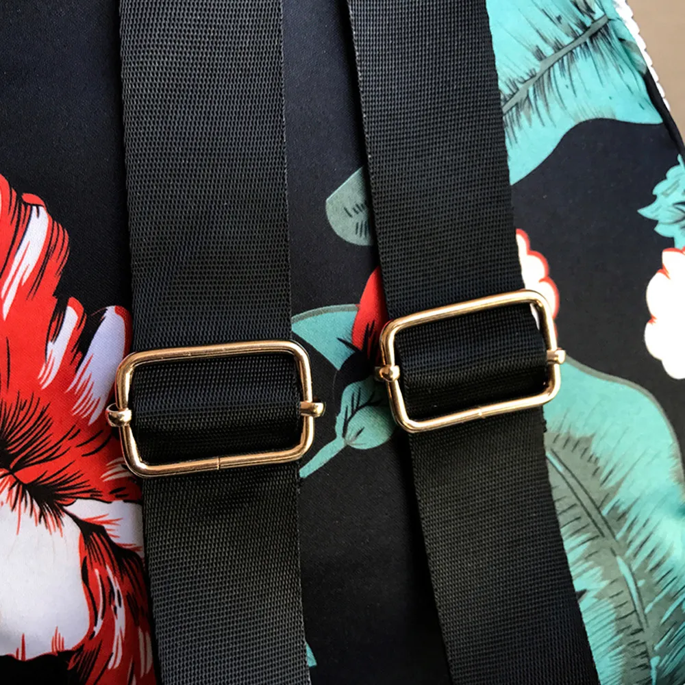 25 # простой женский рюкзак с милым принтом кожаный на шнурке сумки для