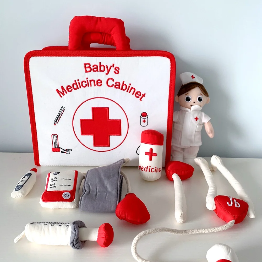 Набор детских медицинских игрушек игольчатые игрушки для врачей и медсестер