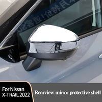 car rearview mirror protective shell for nissan x trail t32 2022 abs scratch resistant side cover exterior accessories