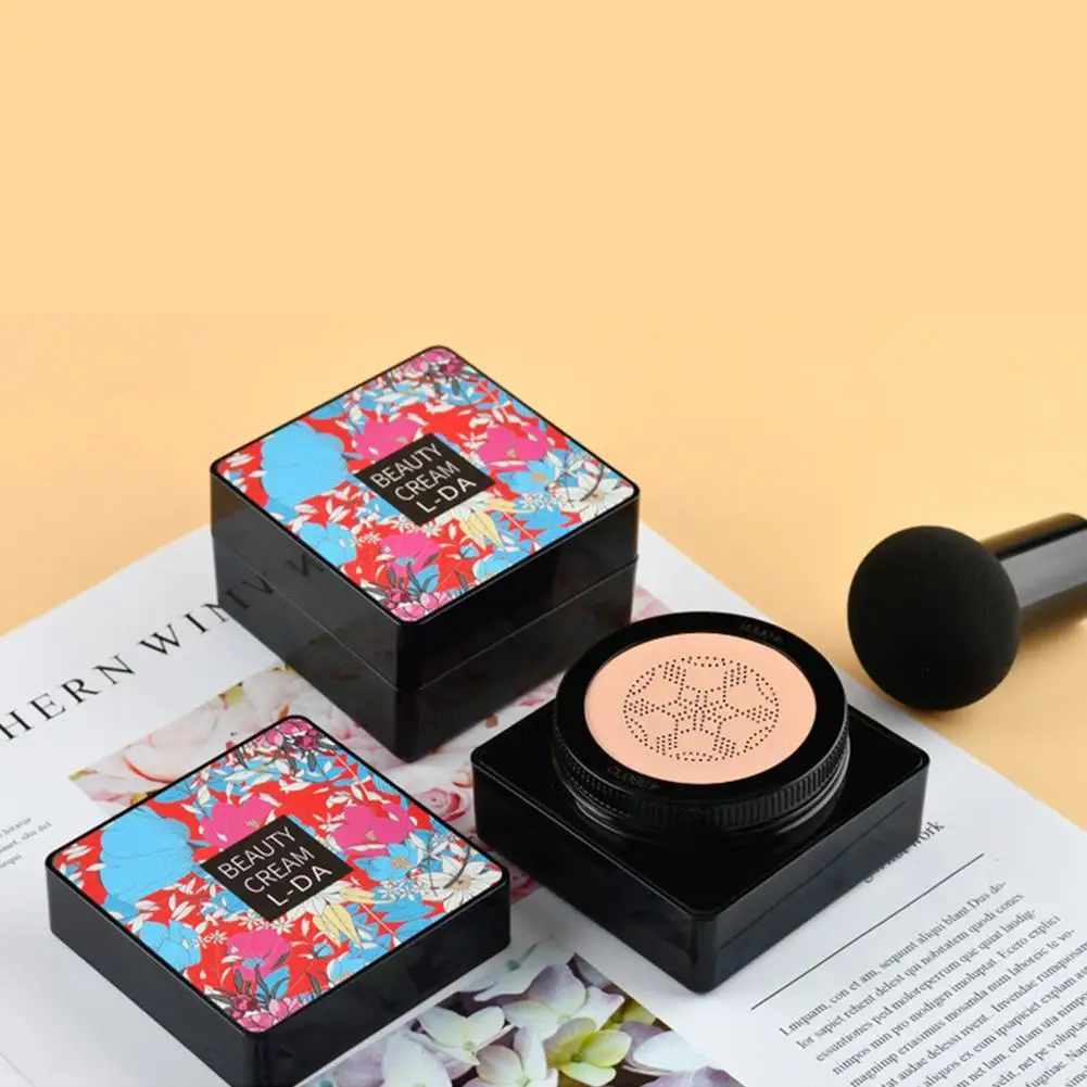 

Mushroom Cushion BB Air Cushion Foundation Mushroom Head CC Cream Concealer Whitening Makeup Waterproof Brighten Face Base Tone