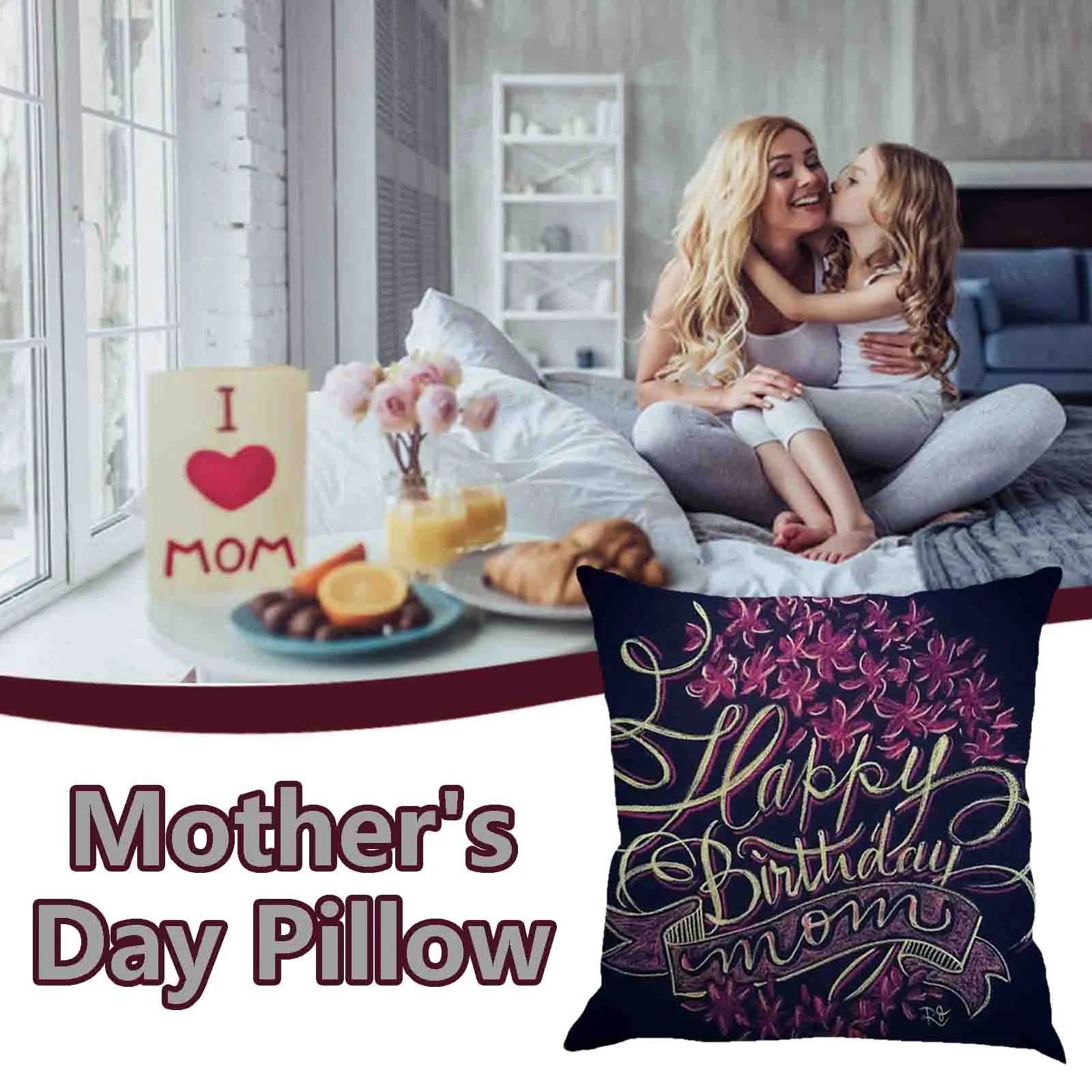 

mother's Day Pillow Cover Sofa Cover Cushion Cover Custom Home Decoration decoracion hogar moderno