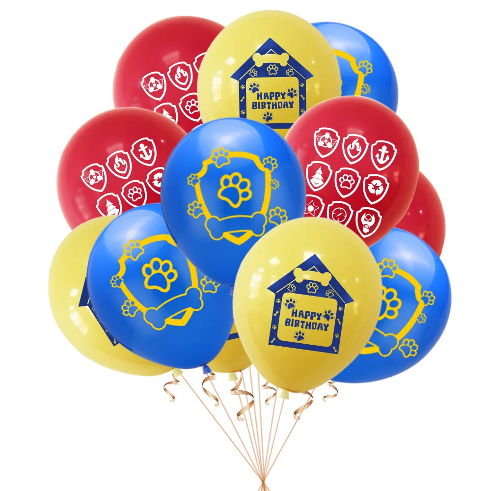 

1 set of baby balloons for boys birthday party decoration, children's balloons for birthday party party banner favorite supplies