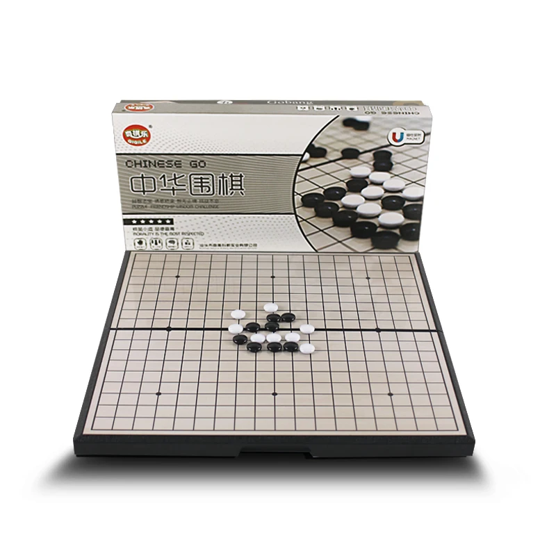 Китайская старая настольная игра weiqi шашки складной стол магнитная шахматная