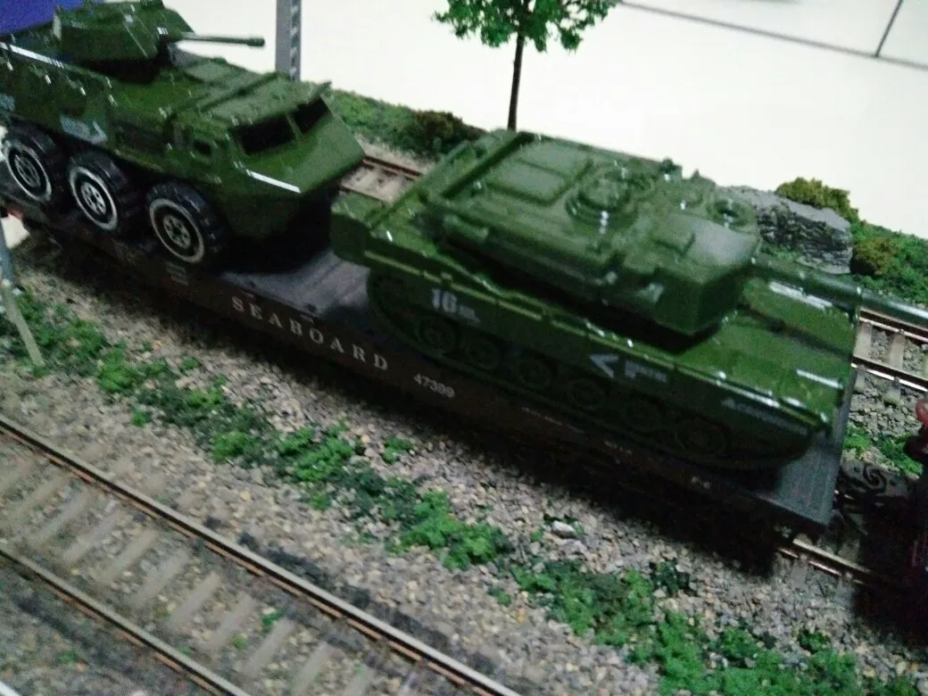 HO1: 87 6 шт масштабная модель грузовика с зеленым цветом