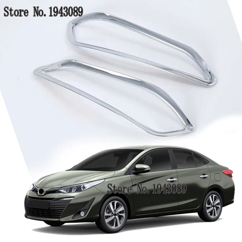 Автомобильные аксессуары наружное украшение ABS хром задняя противотуманная фара