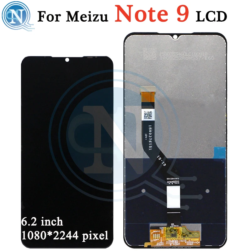 IPS для MEIZU Note 9 ЖК-дисплей кодирующий преобразователь сенсорного экрана в сборе